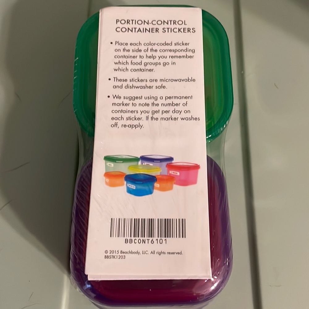 Beachbody Portion Control Containers